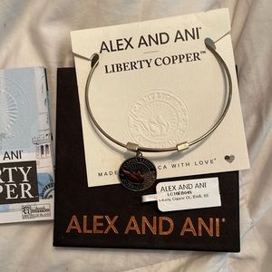 Alex and Ani Liberty Copper Bracelet